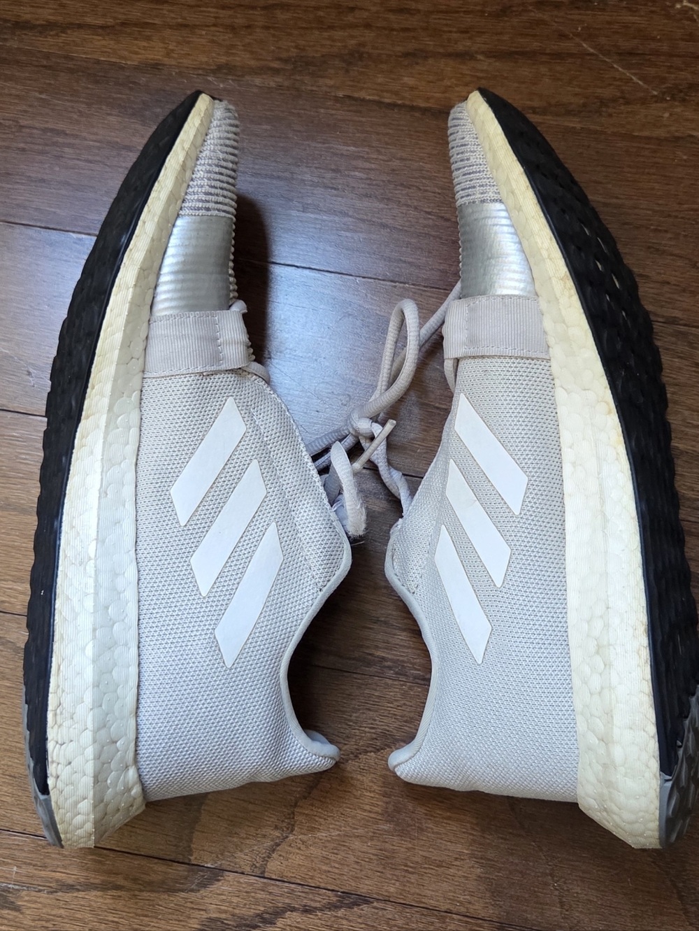 adidas Women's Senseboost Go Grey/Silver Size 8.5 - Picture 9 of 11